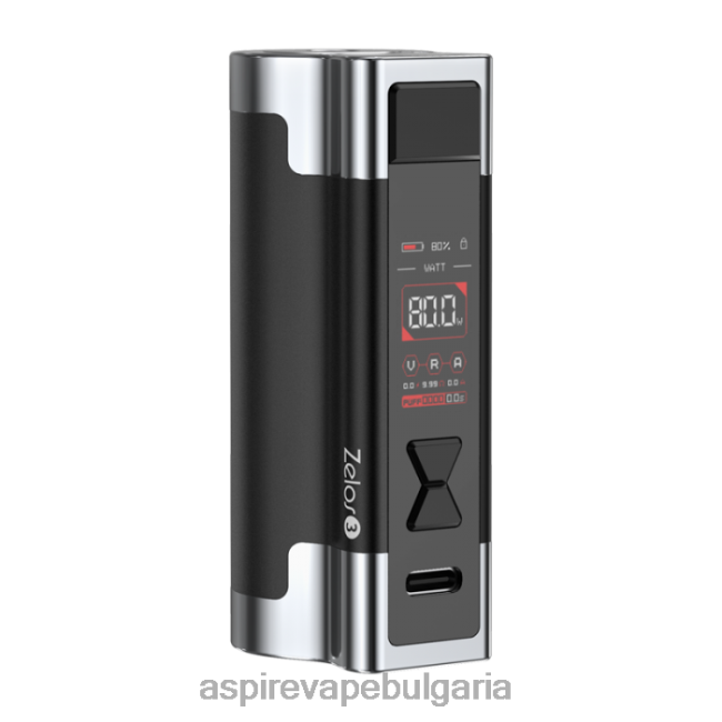 Aspire Vape Sofia - Aspire Zelos 3 мод DLHN8193 черен