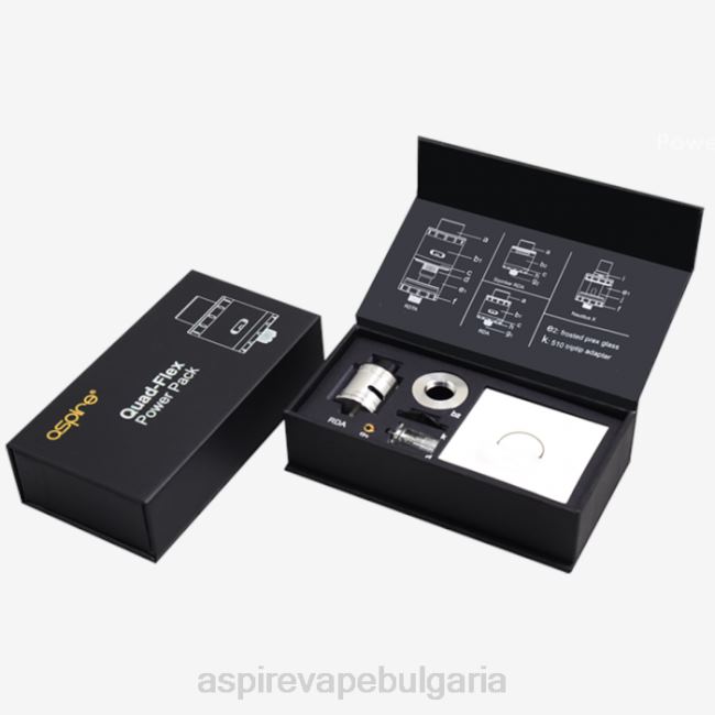 Aspire Vape Bulgaria - Aspire Quad-Flex захранващ блок DLHN8192 черен